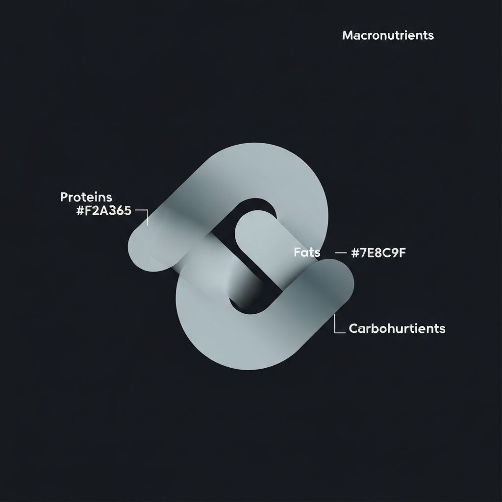 Scientific visualization of macronutrient composition